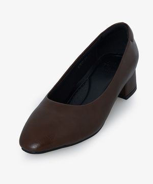 클래식 데일리 미들 힐 펌프스 K56P655