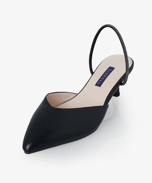 크리스탈 스트랩 포인티드 토 뮬 K56S411