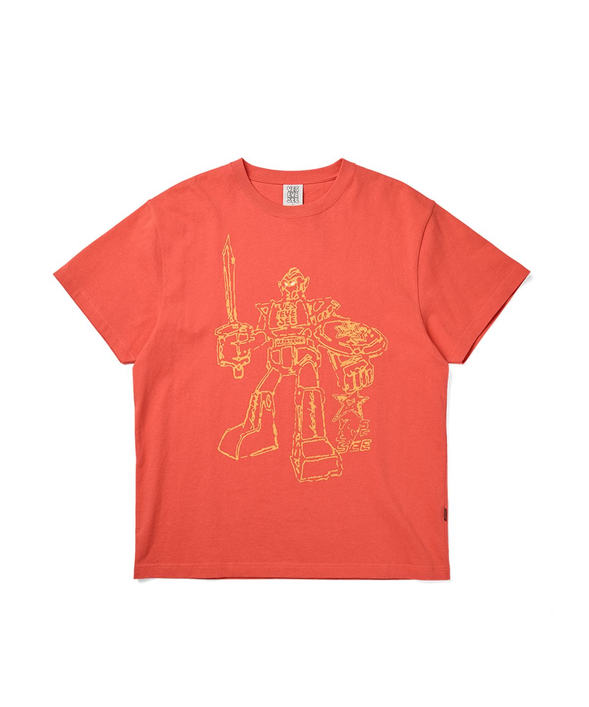 예스아이씨(YESEYESEE) Y.E.S Plamodel Tee Salmon