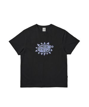 Y.E.S Spiral Tee Black