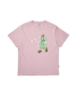 Y.E.S Shooting Tee Light Pink