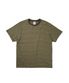 Y.E.S Thin Stripe Tee Khaki