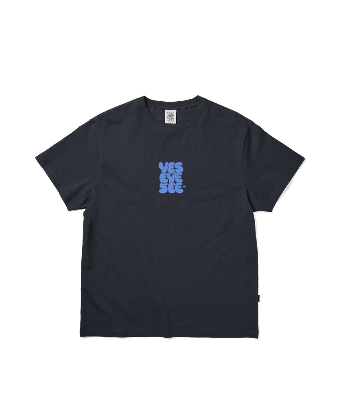 예스아이씨(YESEYESEE) C-logo Hardware Tee Charcoal