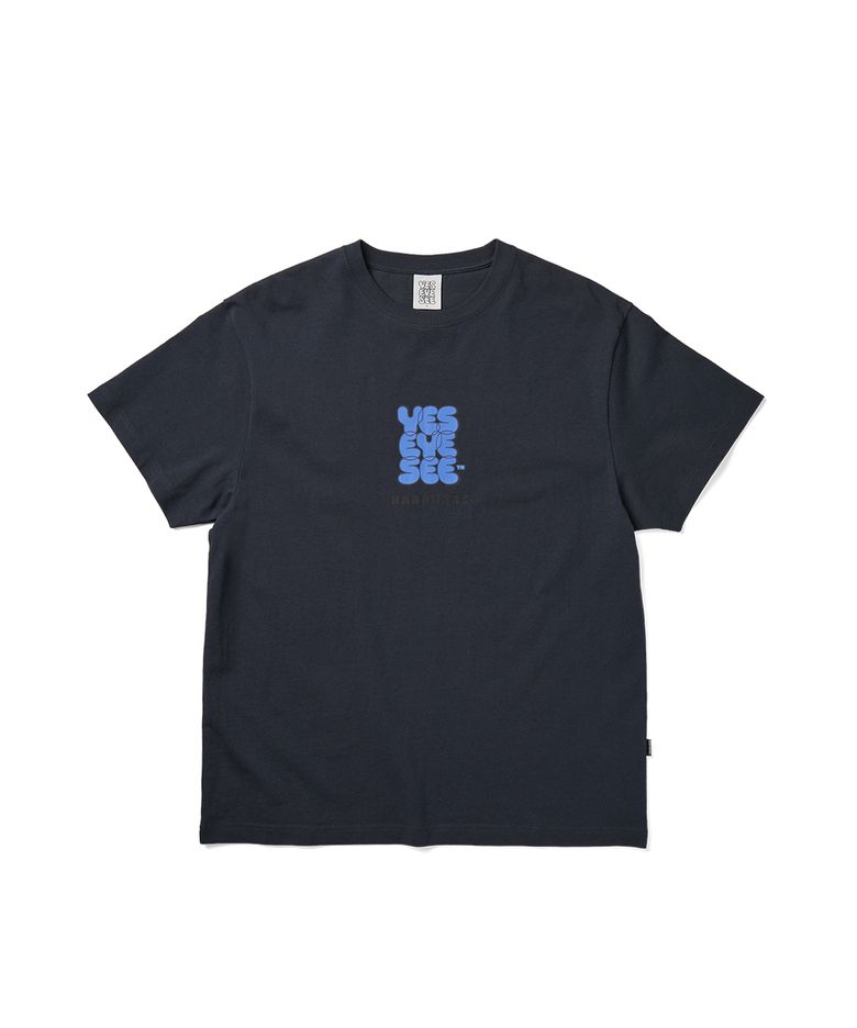 C-logo Hardware Tee Charcoal