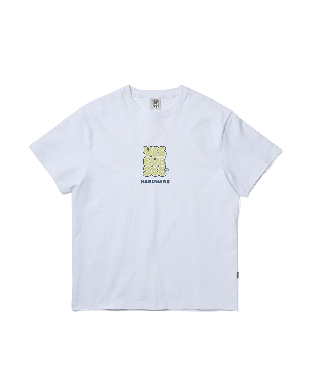 예스아이씨(YESEYESEE) C-logo Hardware Tee White