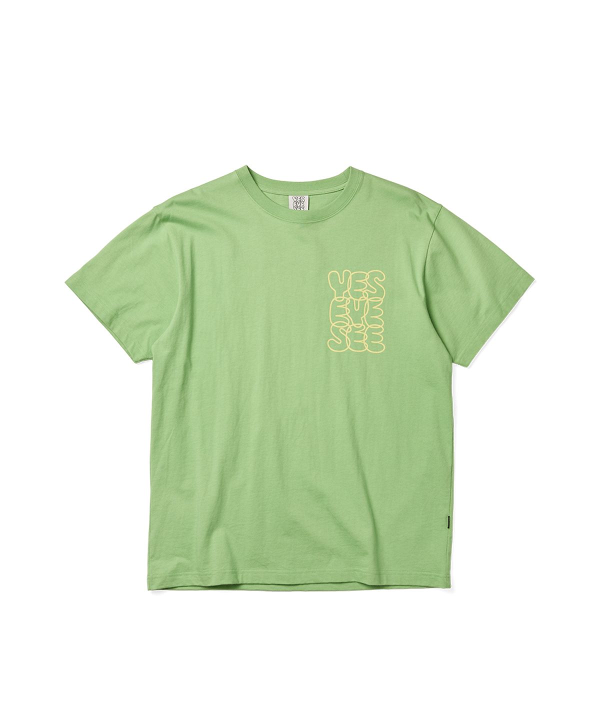 예스아이씨(YESEYESEE) C-Logo Tee Light Green