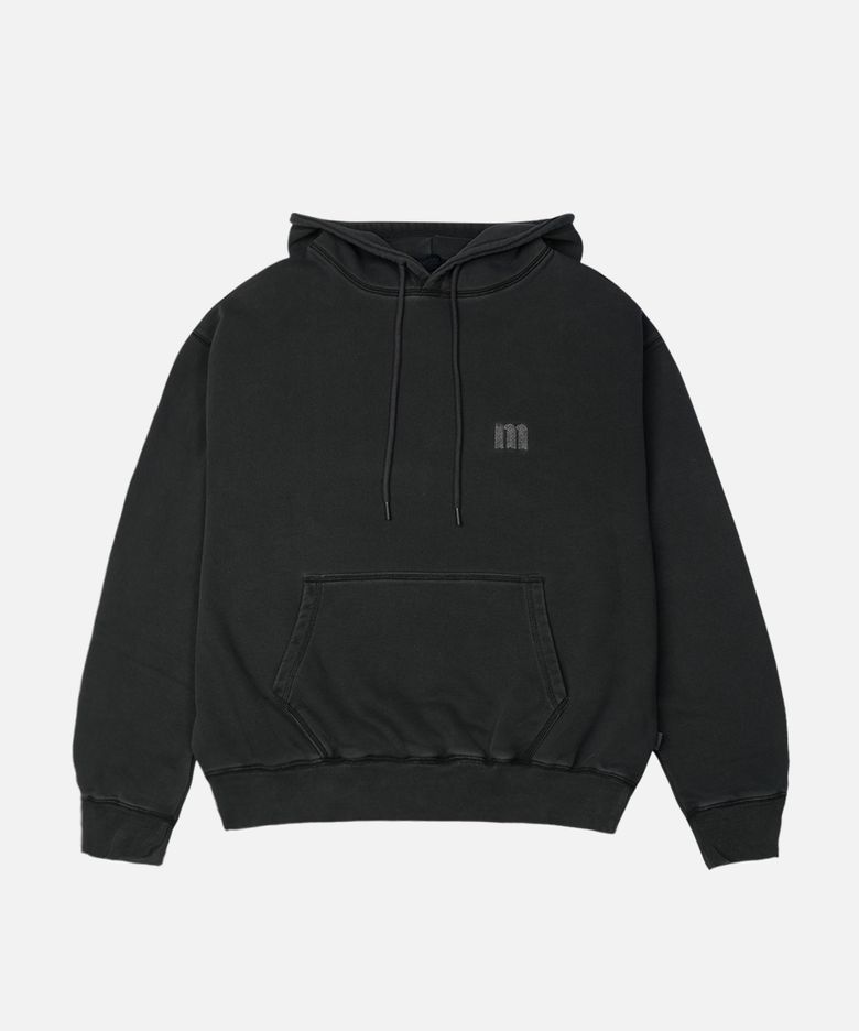 MR Stitch PM Crop Hoodie - Black
