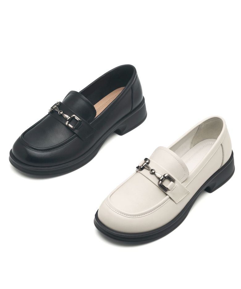 Claud Classic Leather Loafer 소가죽 로퍼 3.5cm -WS9012 (2color)