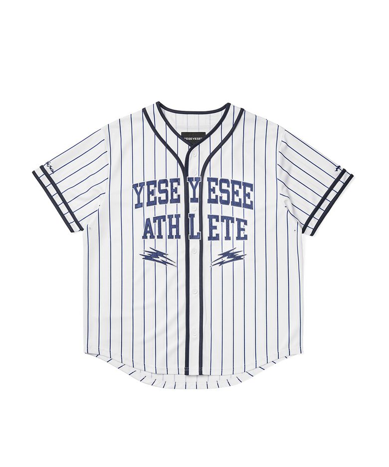 Y.E.S College Baseball Jersey White