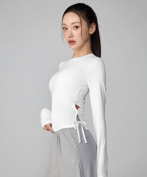 쿨링 사이드 리본 롱슬리브 XFL2TL1001