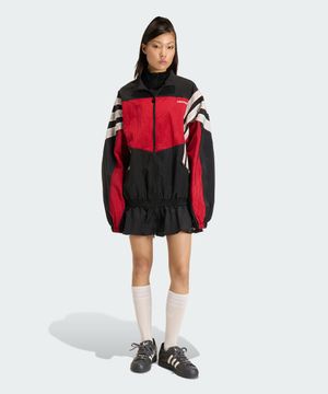 산티아고 우븐 트랙탑 - 블랙:레드 / KC9134