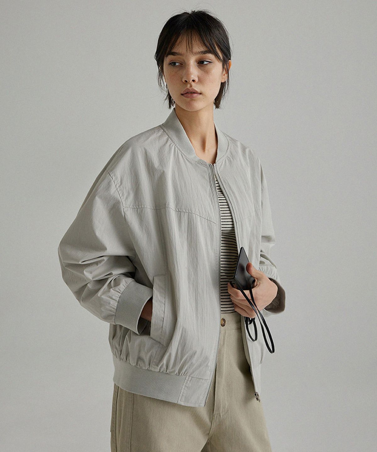 룸페커(ROOMPACKER) 리오 소프트 시보리 블루종_ash gray