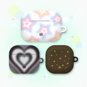 선셋 하트 에어팟/에어팟프로/버즈 케이스-7Colors