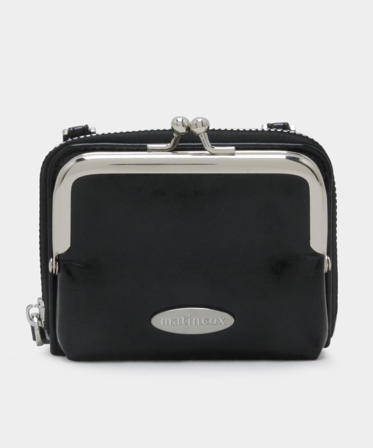 마틴콕스(MATINCOX) kisslock Card Wallet - Black