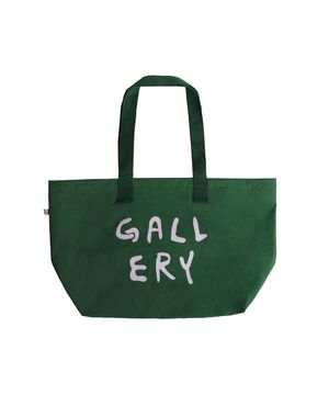 Gallery Logo Tote Bag - Green