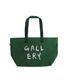Gallery Logo Tote Bag - Green