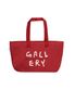 Gallery Logo Tote Bag - Red
