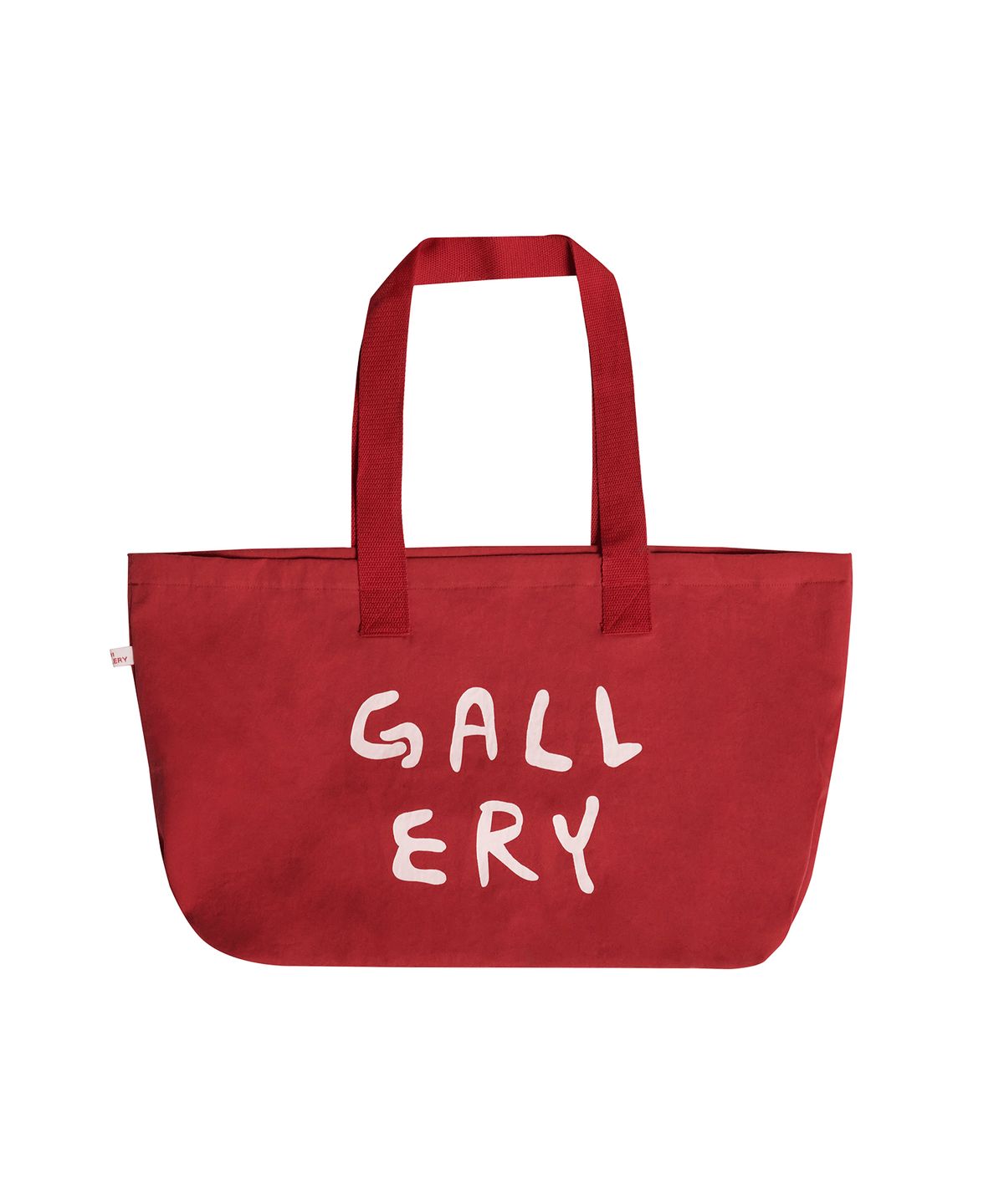 1011갤러리(1011 GALLERY) Gallery Logo Tote Bag - Red