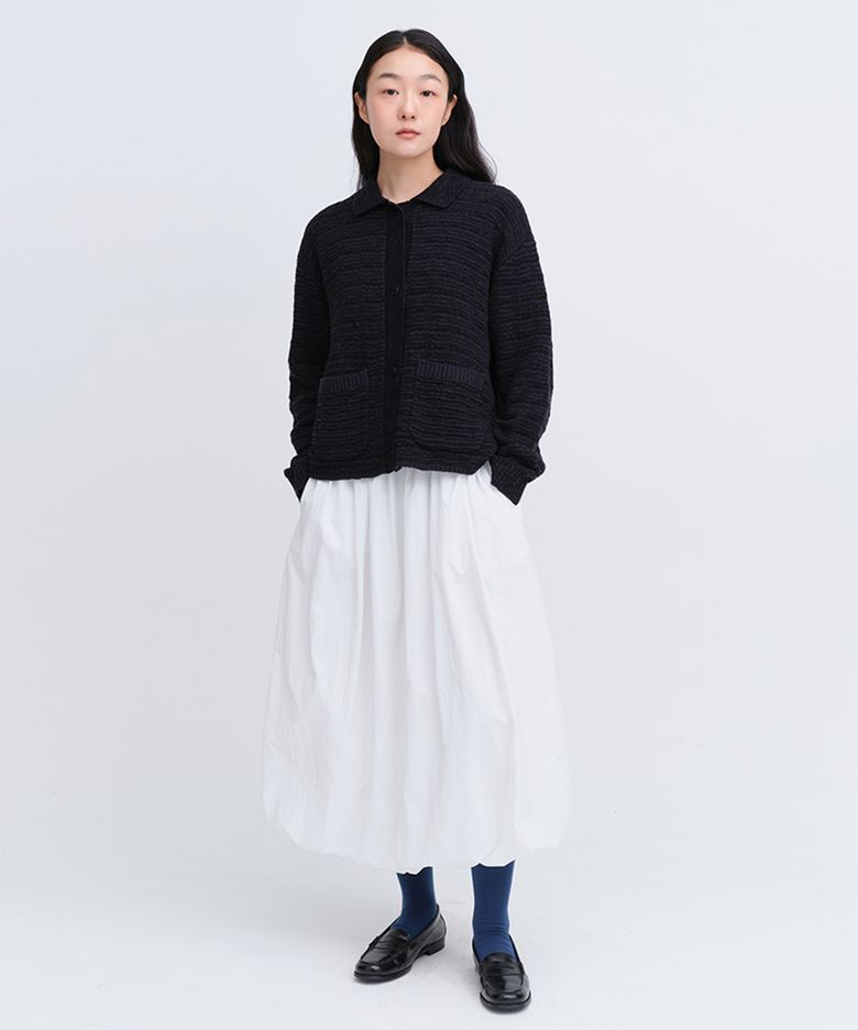 light balloon skirt(womens) white