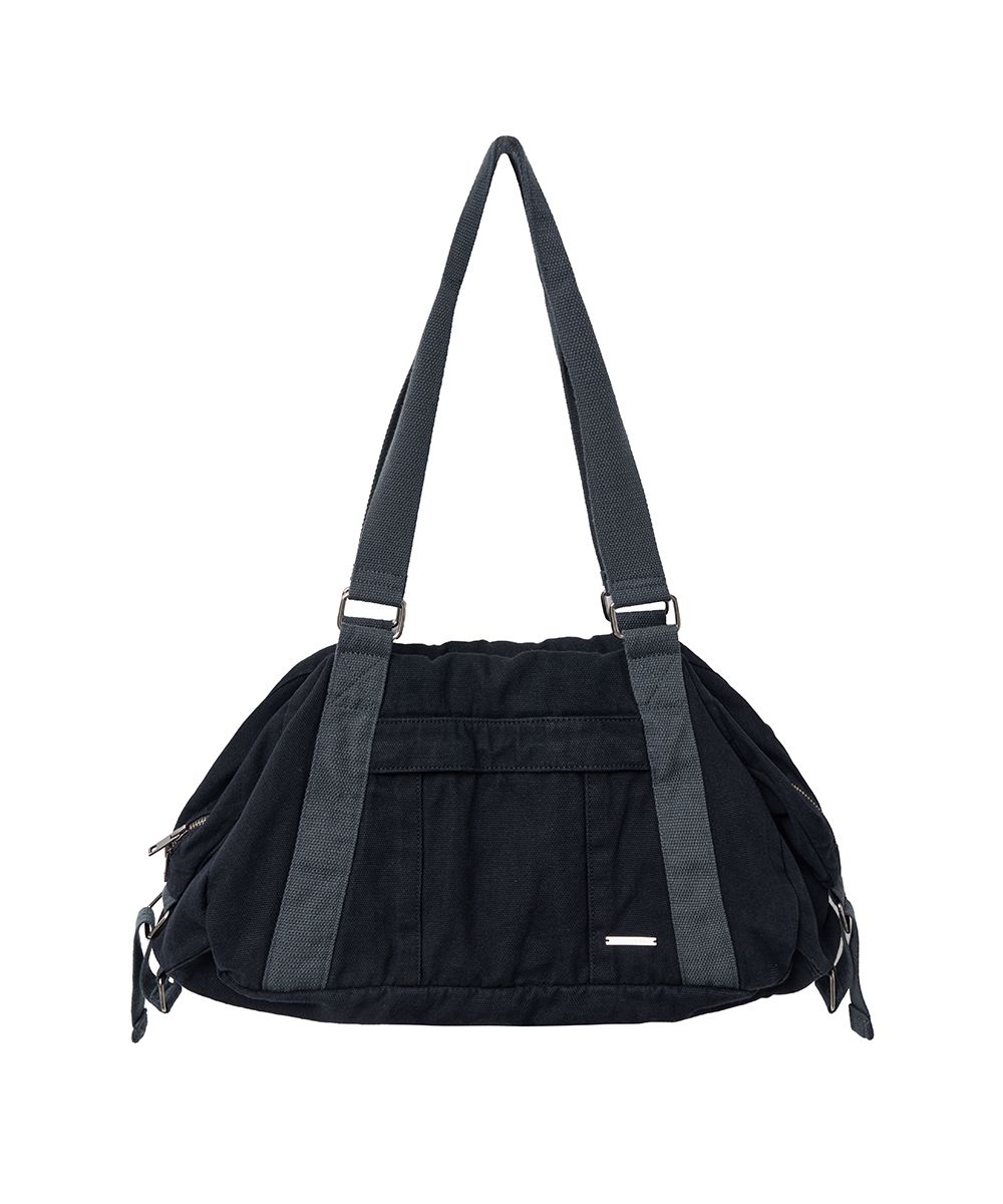 Oxford two tone tote bag BLACK source detail 20