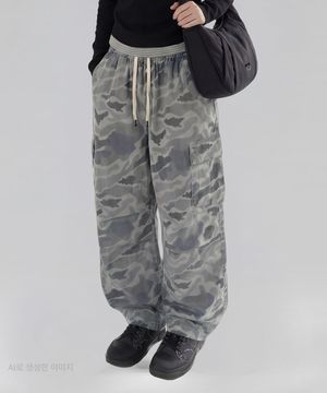 여성) LW3 스톤워싱 빈티지 카고 팬츠