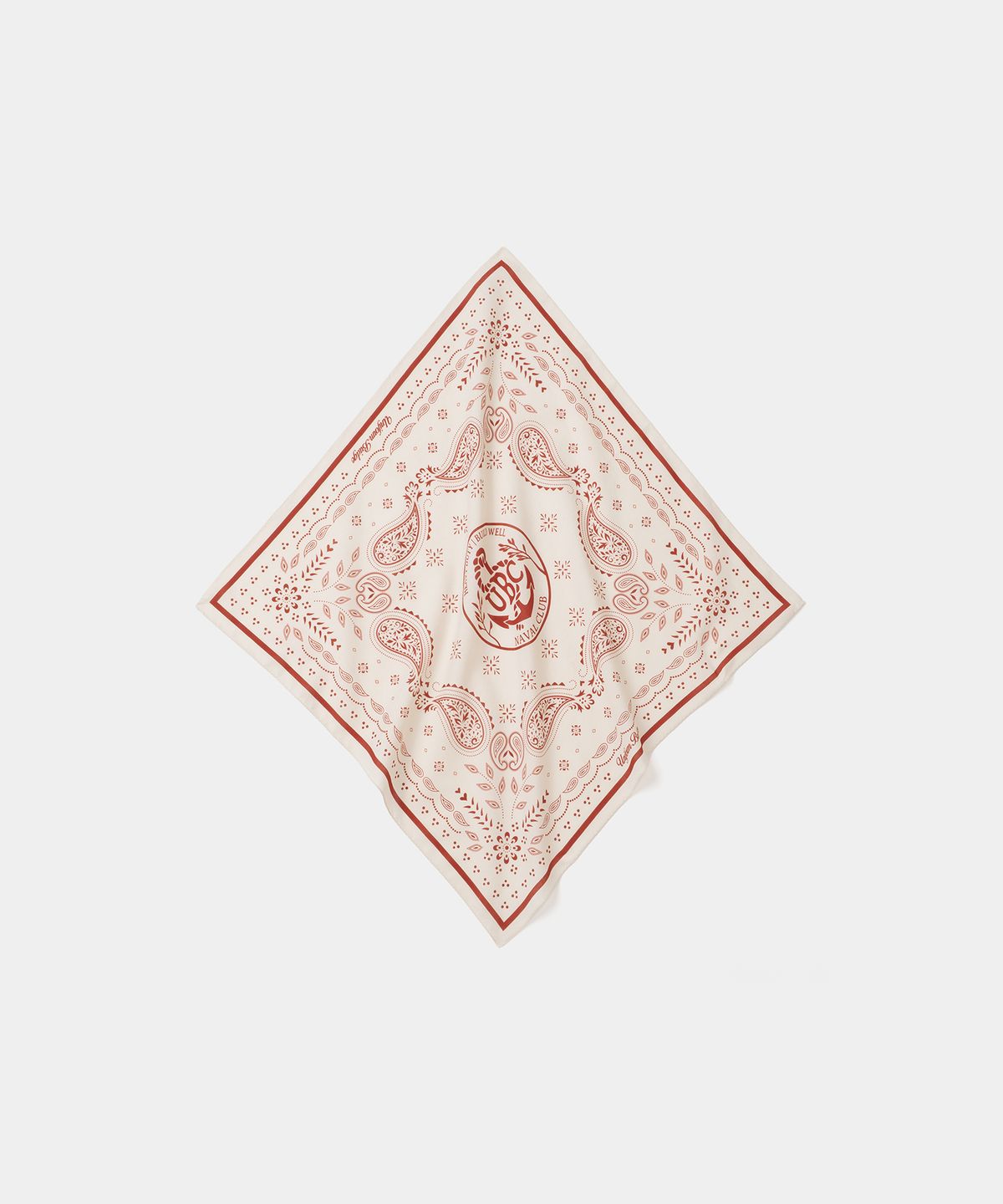 유니폼브릿지(UNIFORM BRIDGE) UBC anchor bandana ecru