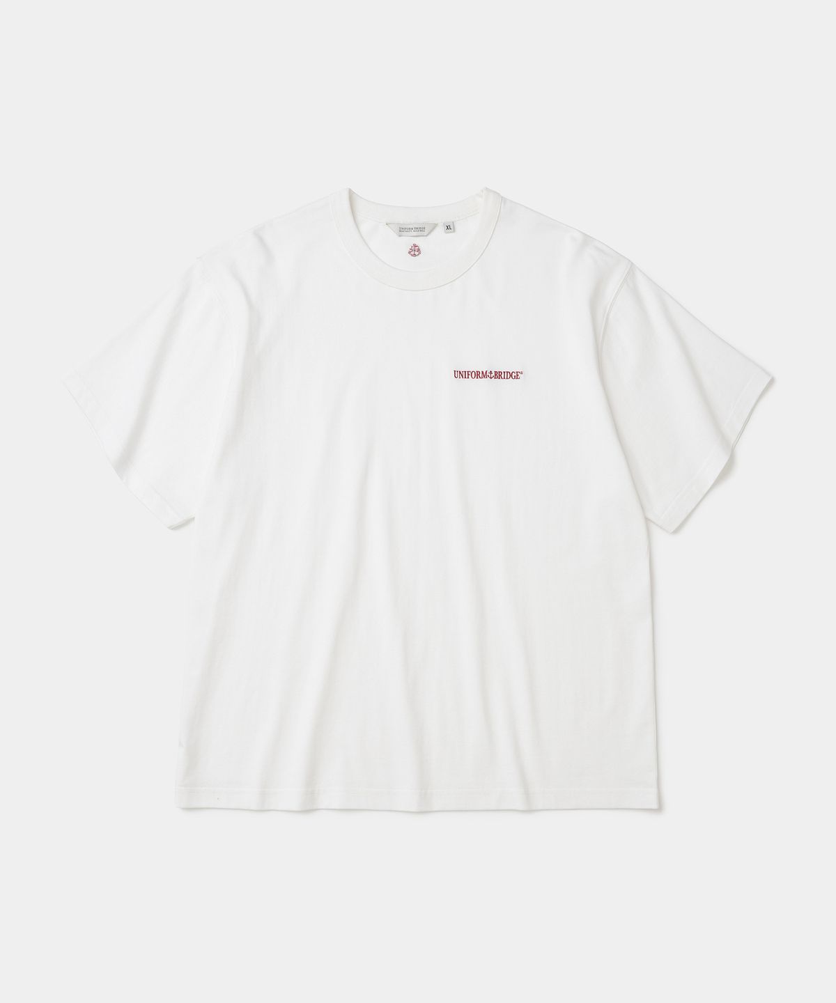 유니폼브릿지(UNIFORM BRIDGE) og logo s/s t-shirt off white