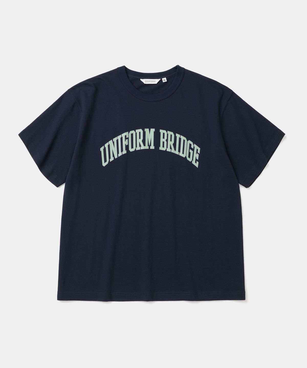 유니폼브릿지(UNIFORM BRIDGE) arch logo s/s t-shirt navy