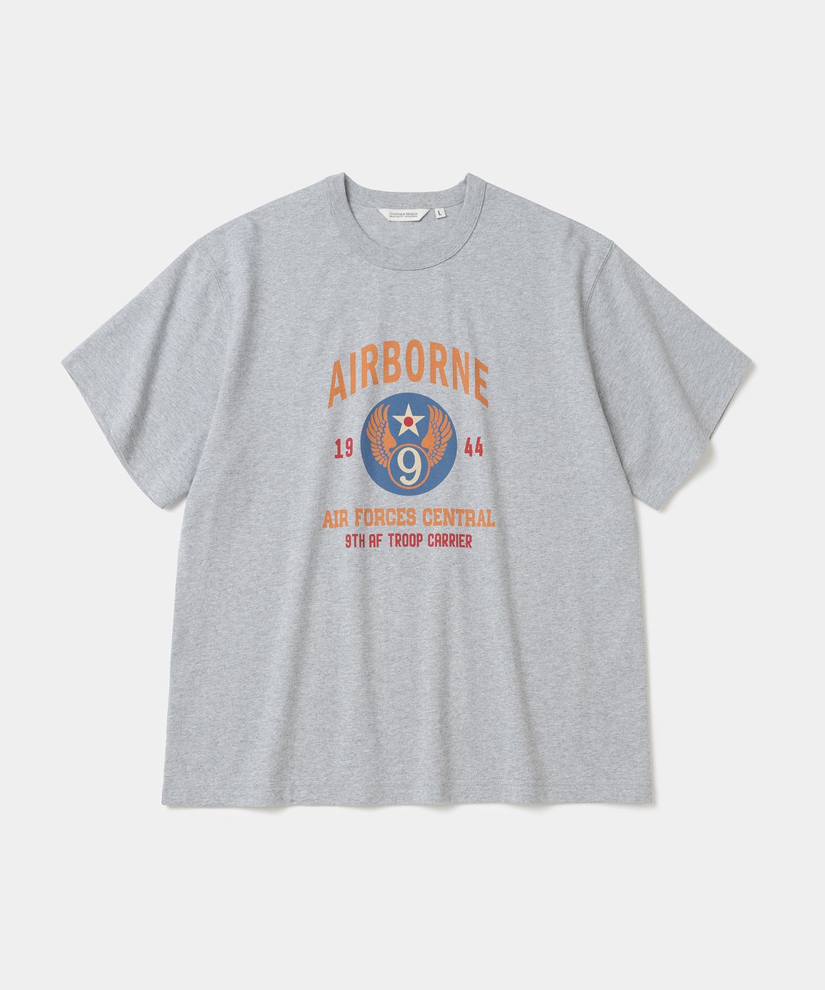 유니폼브릿지(UNIFORM BRIDGE) airborne s/s t-shirt 8% melange