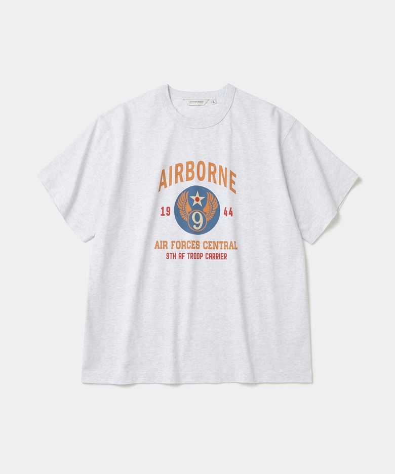 airborne s/s t-shirt 1% melange