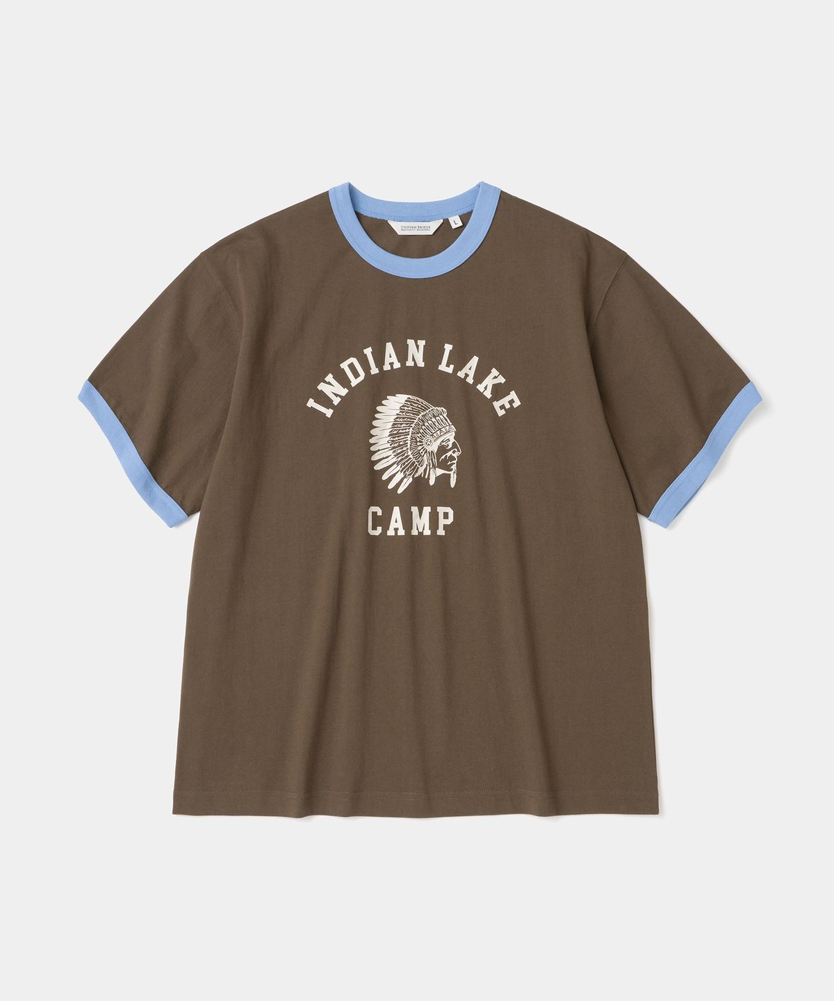 유니폼브릿지(UNIFORM BRIDGE) boy scout s/s tee brown