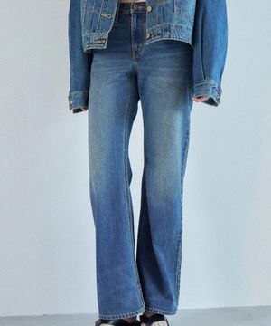 [SOFT GRUNGE] 루즈 부츠 진_008CZ-0000