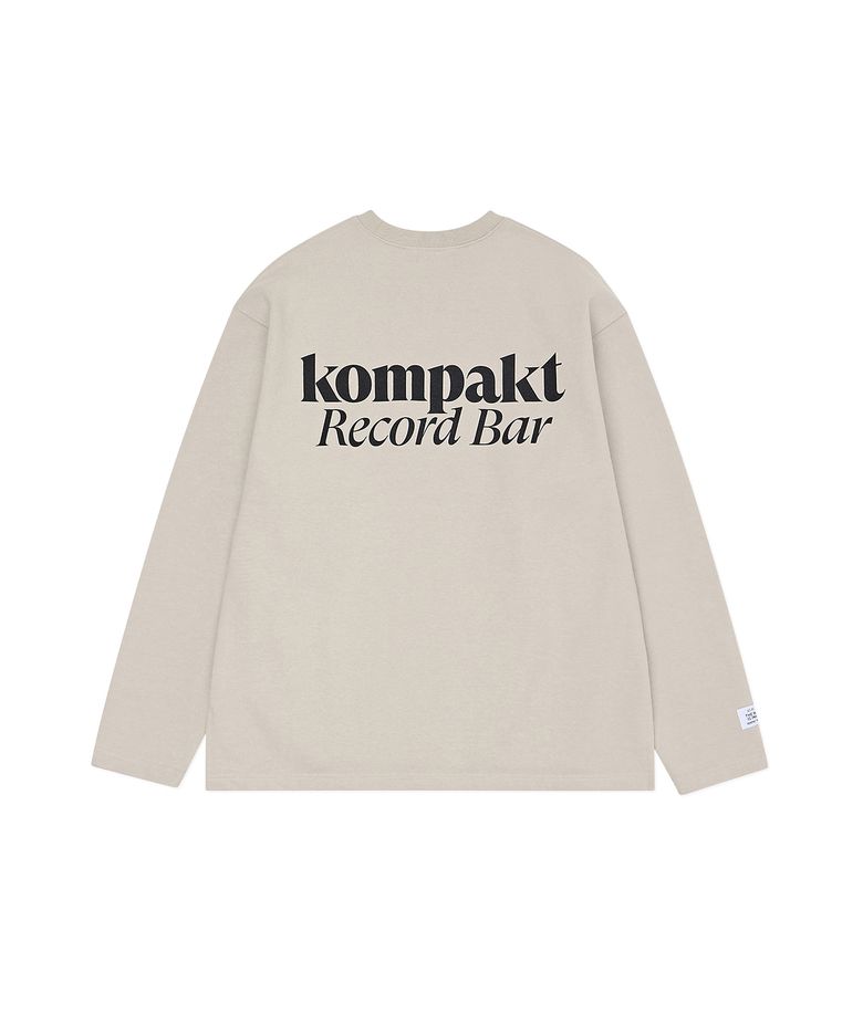 Basic Logo Long Sleeve Sweat - Oatmeal