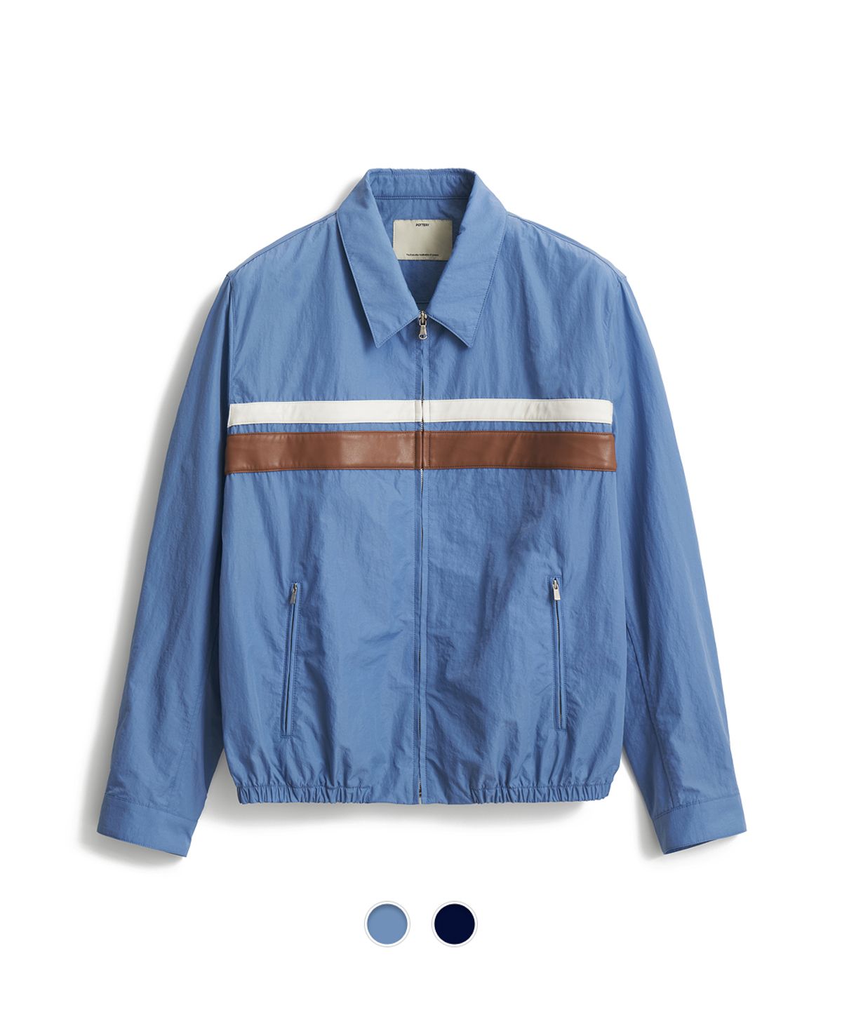 포터리(POTTERY) Color-block Nylon Jacket - 2 Color