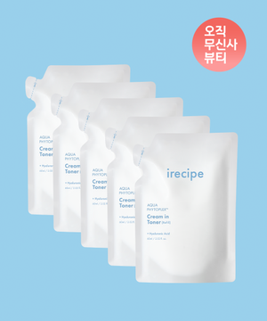 아쿠아 피토플렉스 크림 인 토너 미스트 리필 60ml X 5개