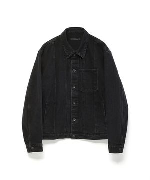 Trucker Jacket Jet Black