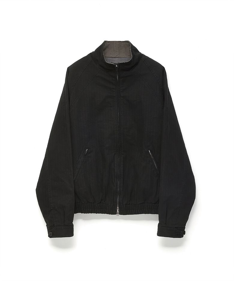 Delave Jacket Herringbone Black