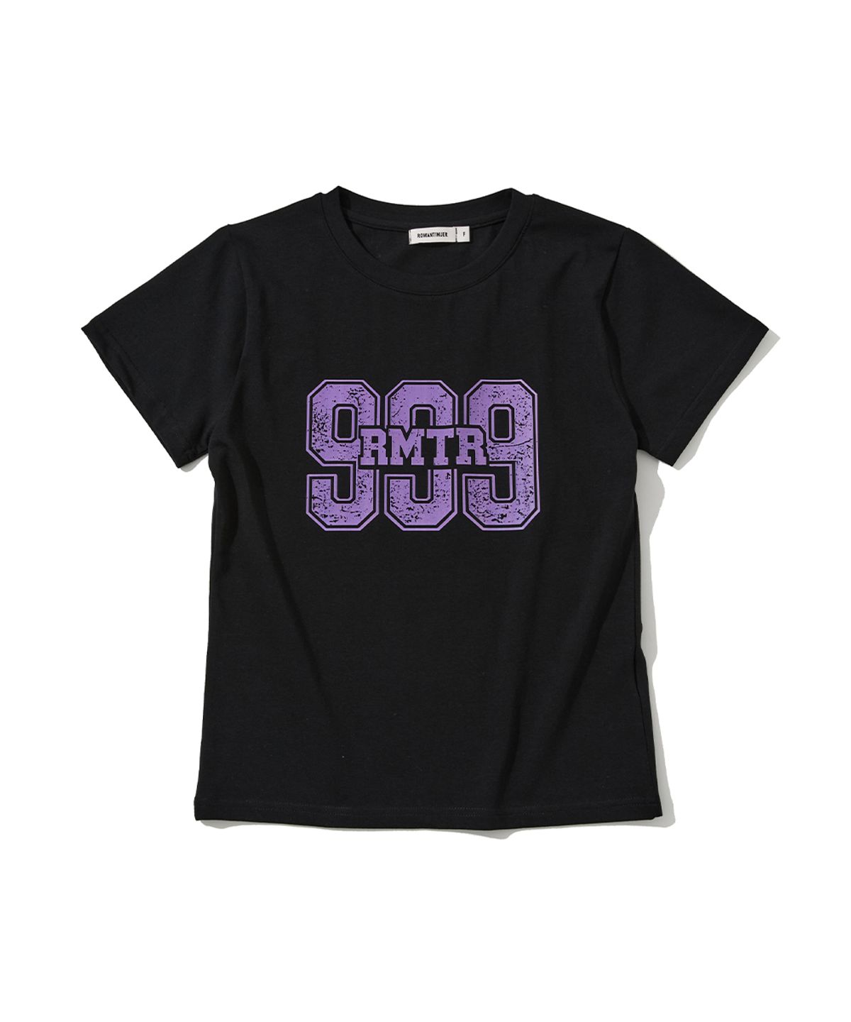 로맨티누어(ROMANTINUER) Vintage 999 T-Shirt (Black)