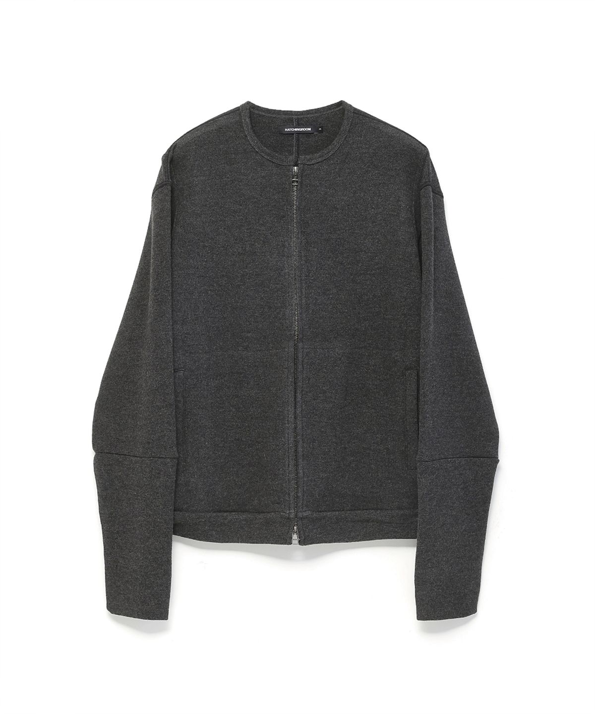 해칭룸(HATCHINGROOM) Layer Cardigan V2 Charcoal