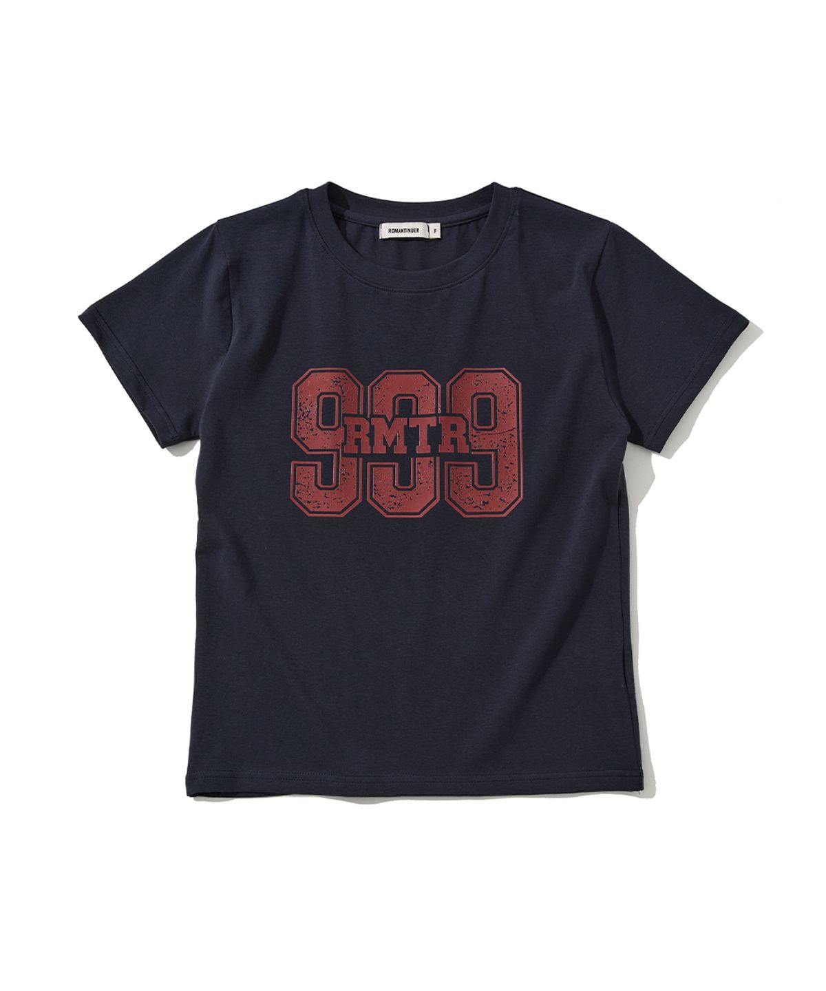 로맨티누어(ROMANTINUER) Vintage 999 T-Shirt (Navy)