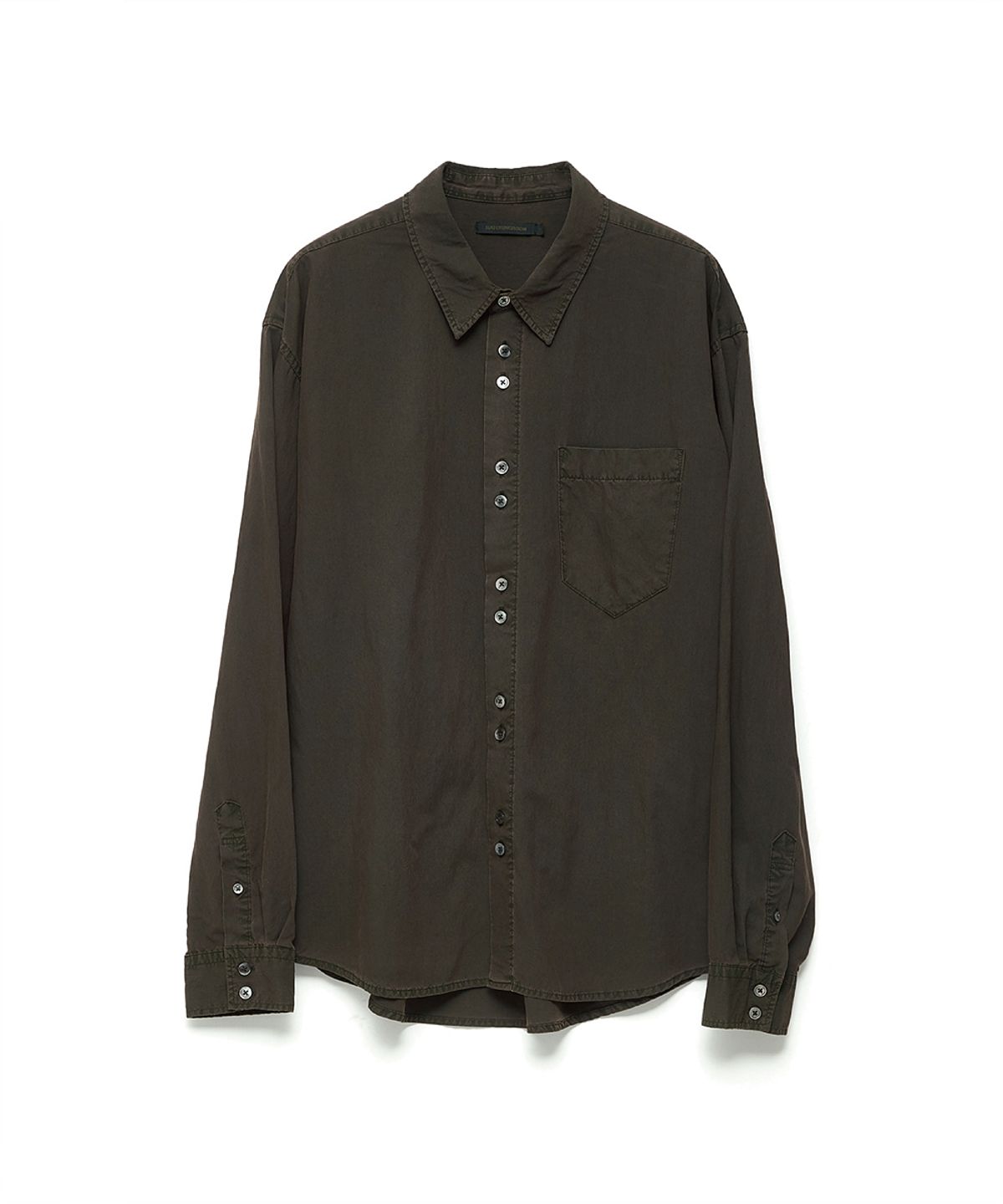 해칭룸(HATCHINGROOM) Rana Shirt Bleached Khaki