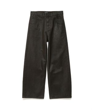 Waxed Jeans Dark Brown