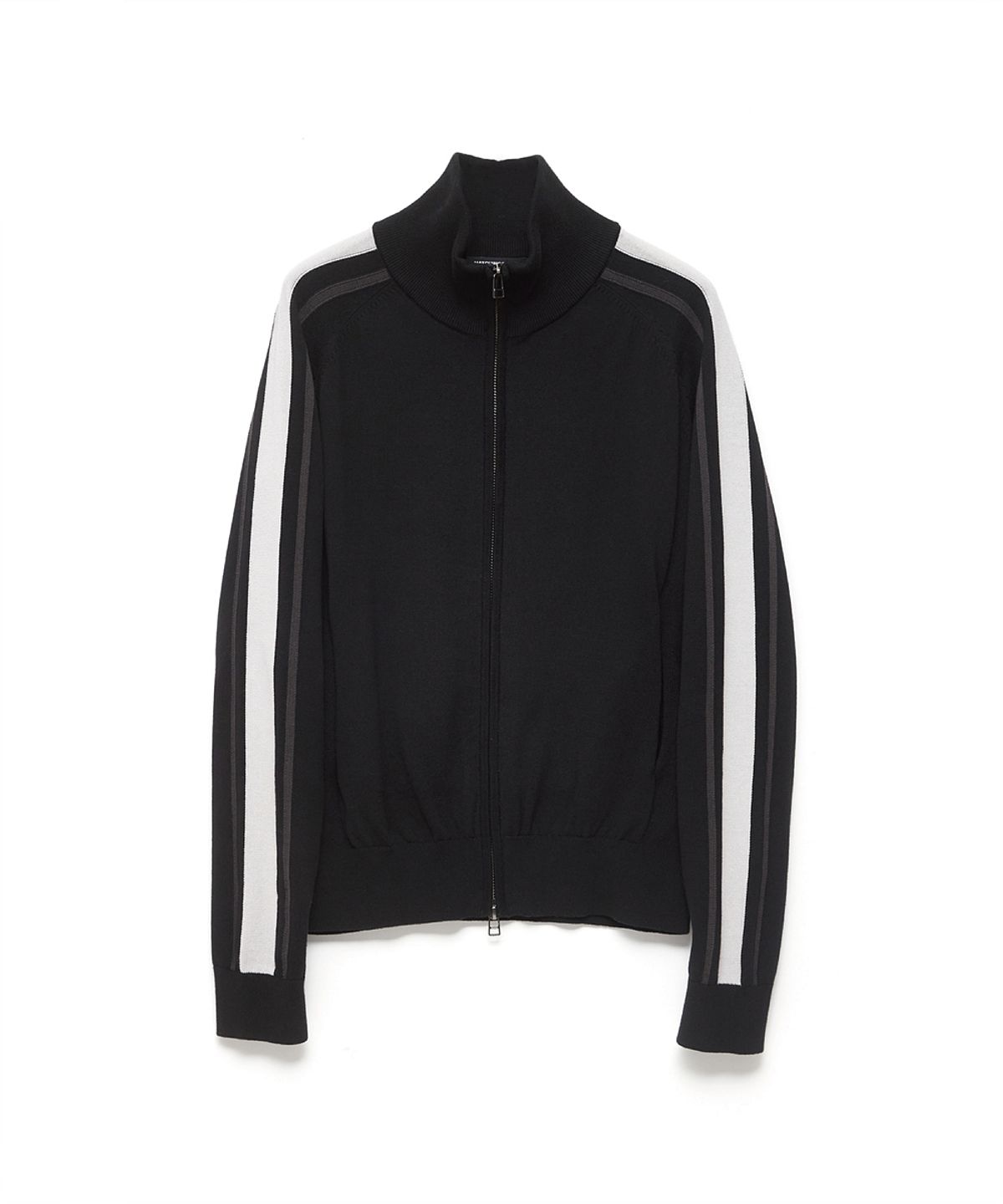 해칭룸(HATCHINGROOM) Track Zip Knit Cardigan Black