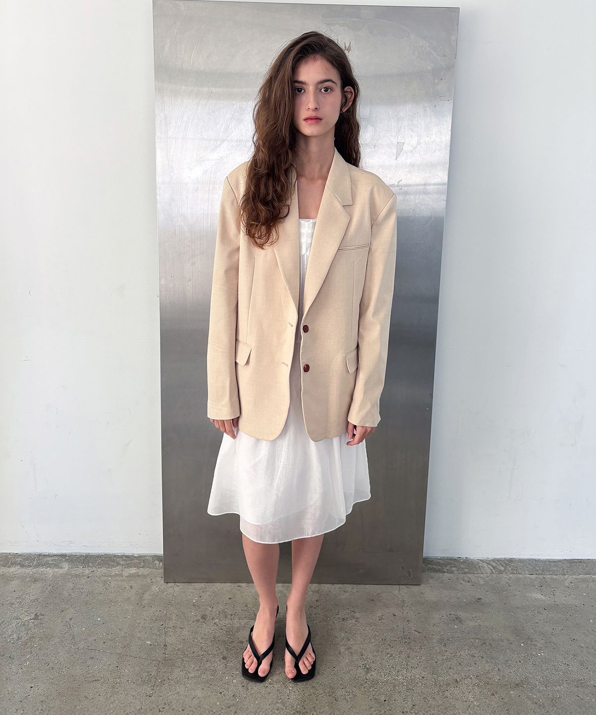 포에트서울(POETSEOUL) soft classic jacket_butter