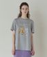 TTUDDI FRIENDS T-SHIRT_MELANGE GREY