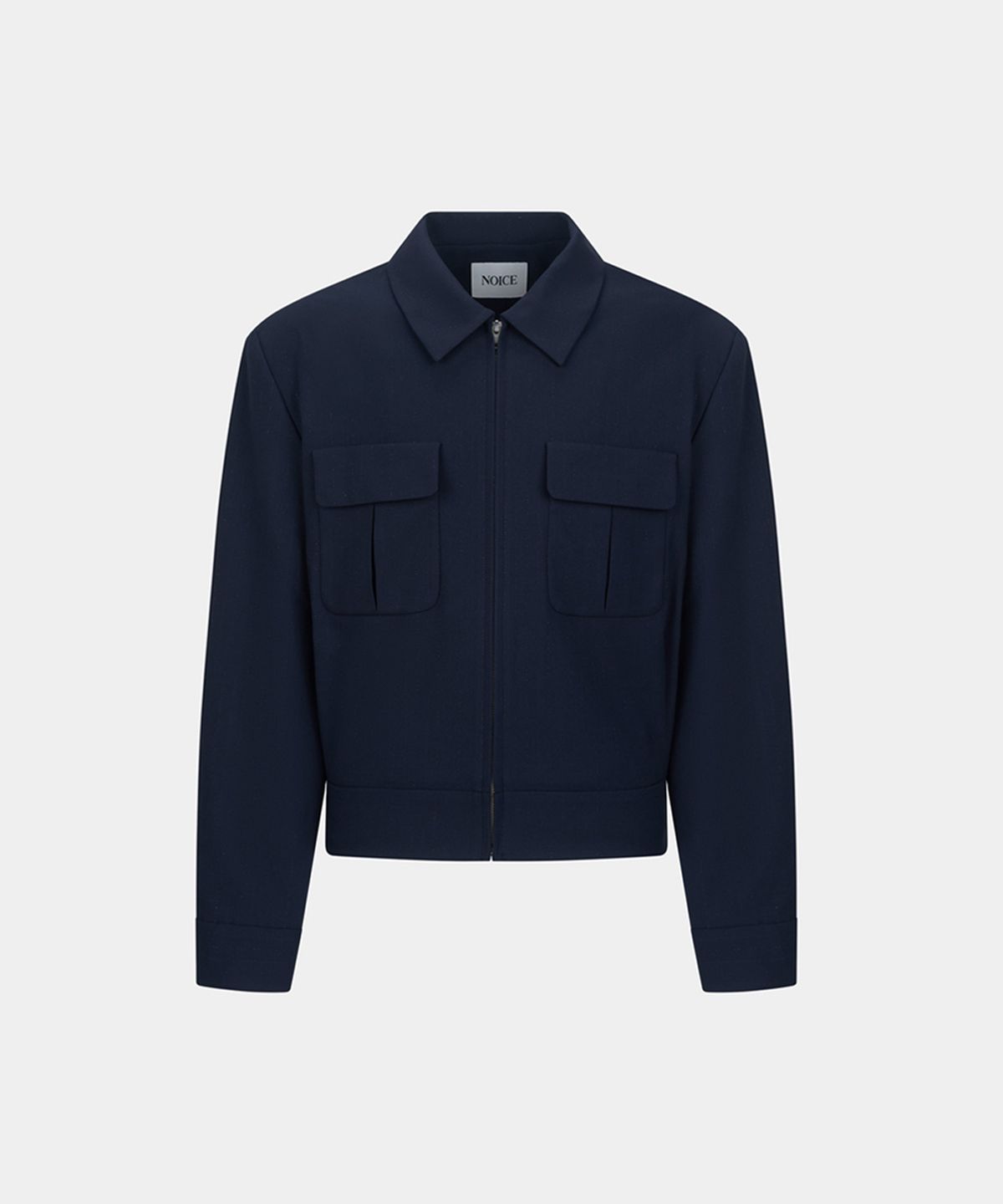 노이스(NOICE) JAPANESE PINSTRIPED RICKY JACKET - NAVY