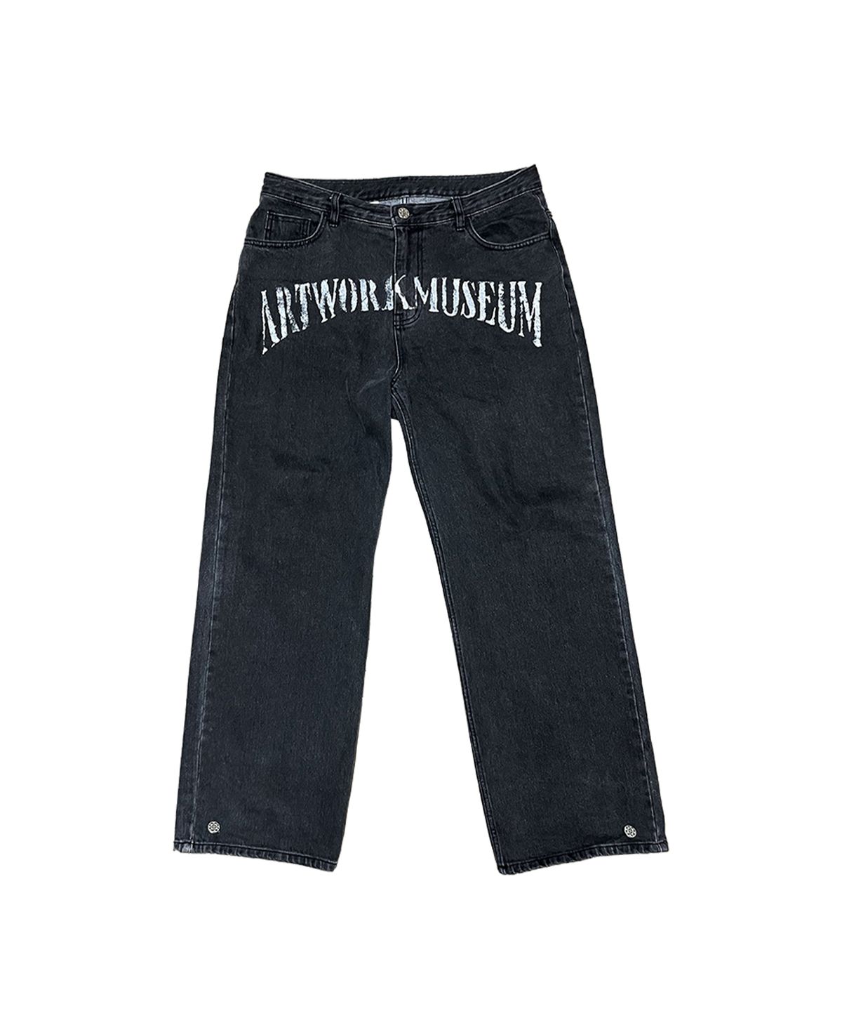 아트워크 뮤지엄(ARTWORK MUSEUM) LOGO DENIM PANTS