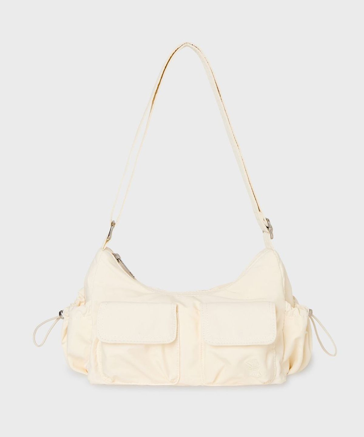 후아유(WHO.A.U) Double Pocket Hobo Bag / WHBGG2322A