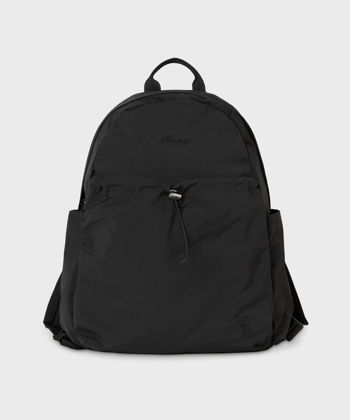 후아유(WHO.A.U) Drawstring Pocket Backpack / WHBGG2331A