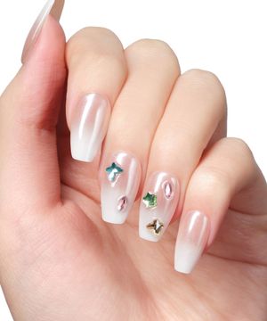 데싱디바 매직프레스 뮤렐(코핀) 네일팁